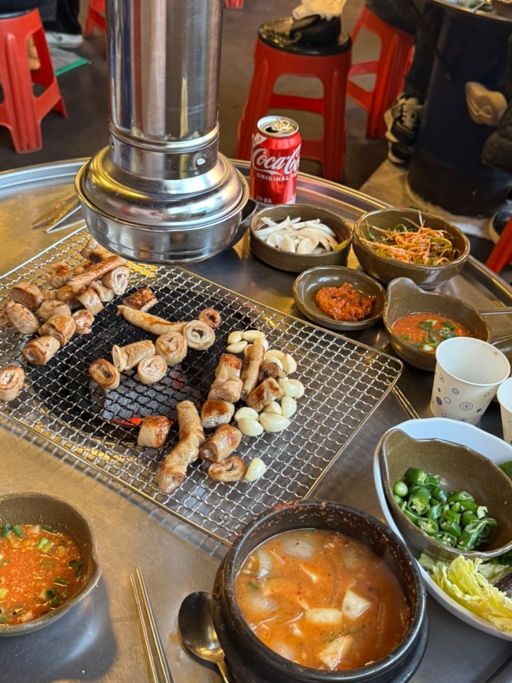  대구여행 맛집투어 대명동 막창맛집 구공탄막창2호점