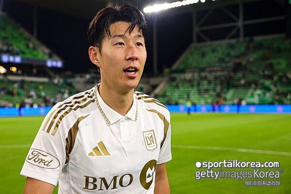 악! 손흥민·부앙가 '흥부듀오' 침묵... LAFC, 오스틴과 0-0 무승부 '선두는 지켰지만 전술은 글....