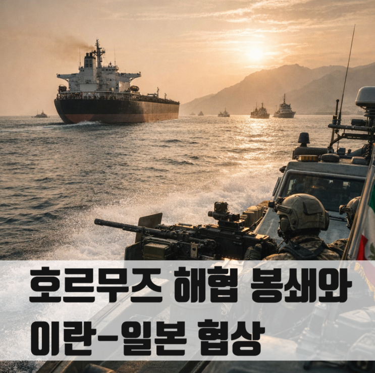  이란이 호르무즈 해협 막는다면서 일본은 통과? 트럼프의 최후통첩과 이란의 분열 전략