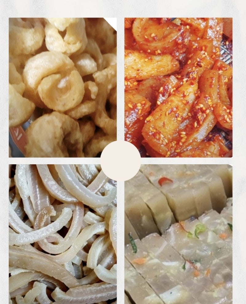 돈피 돼지껍데기 구이 굽는법 편육 볶음 삶는법 돼지껍질 요리 튀김 치차론 양념 요리법
