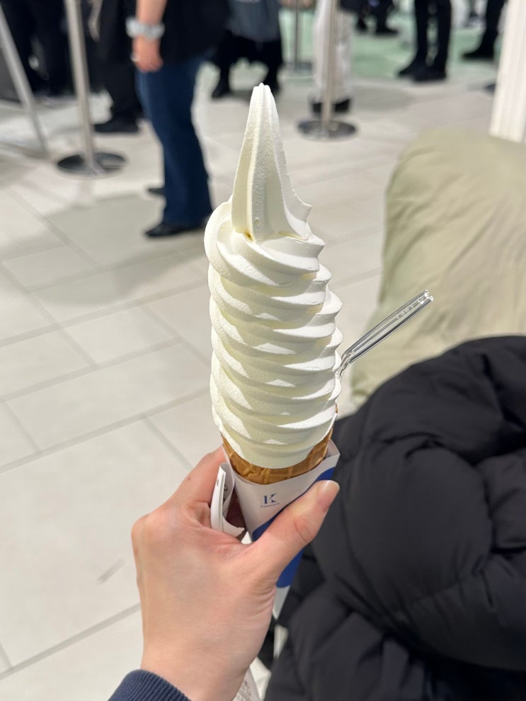  삿포로 신치토세 공항 맛집 키노토야 아이스크림 : 위치, 웨이팅, 후기