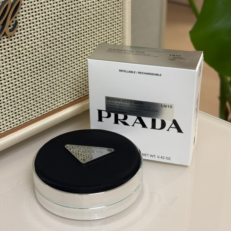 프라다 리빌메쉬 쿠션 색상고민, LN10 색상구매해본 후기