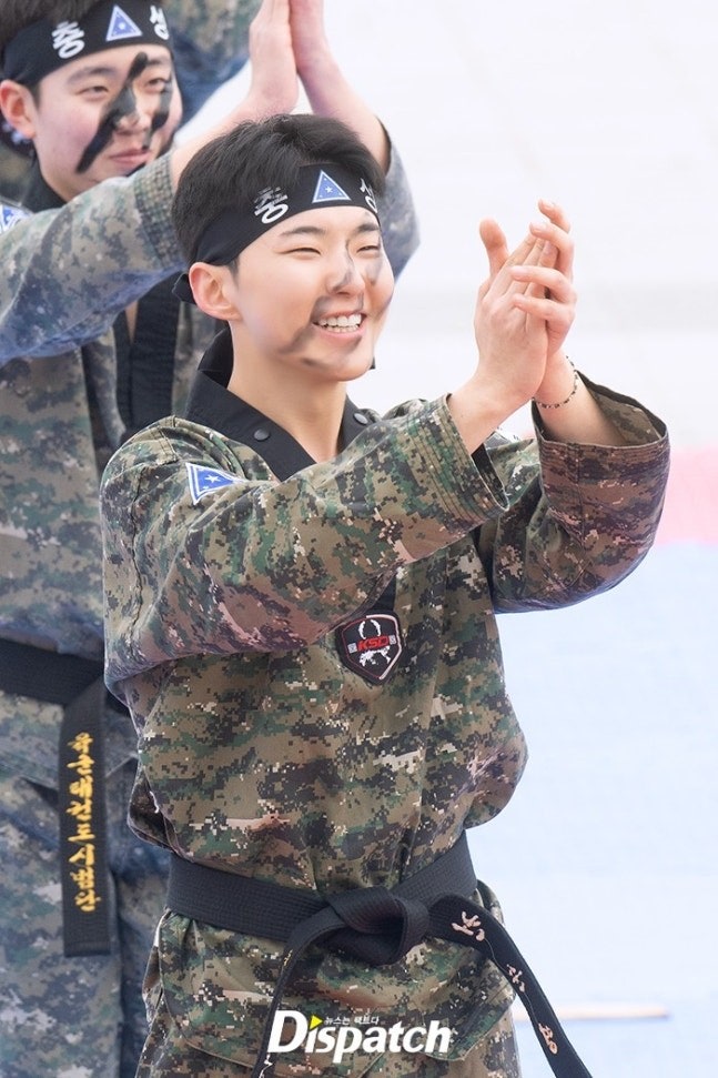 권순영 일병 육군태권도시범대 3월 기록