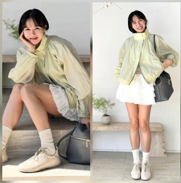 Son Ye-jin and Hyun Bin's spring outing: Smiling eyes, bob cut, toned legs, abs - Is she really 44?