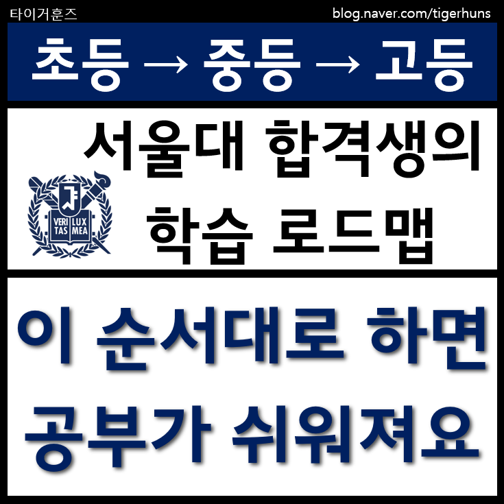  서울대생의 초등 중등 고등 학습 로드맵ㅣ이대로 하면 공부가 쉬워져요