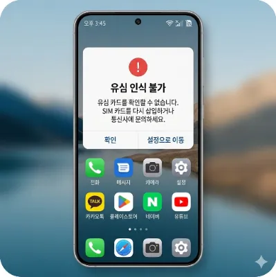 알뜰폰 유심 인식 안될 때 의외로 간단합니다