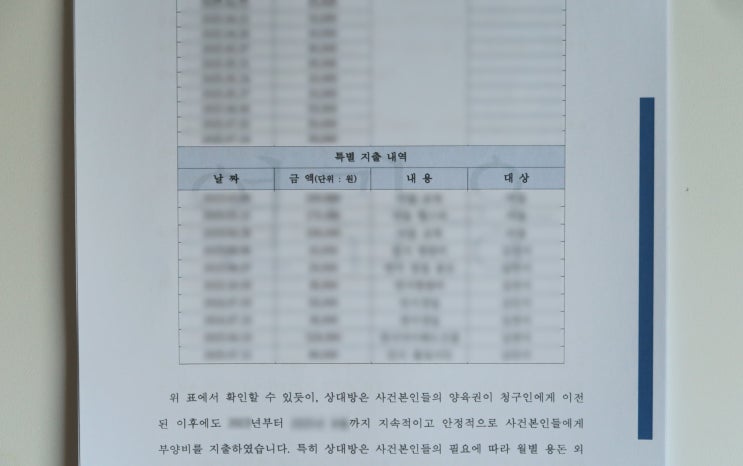  과거양육비 청구 대응방법, 기각 혹은 감액하려면?