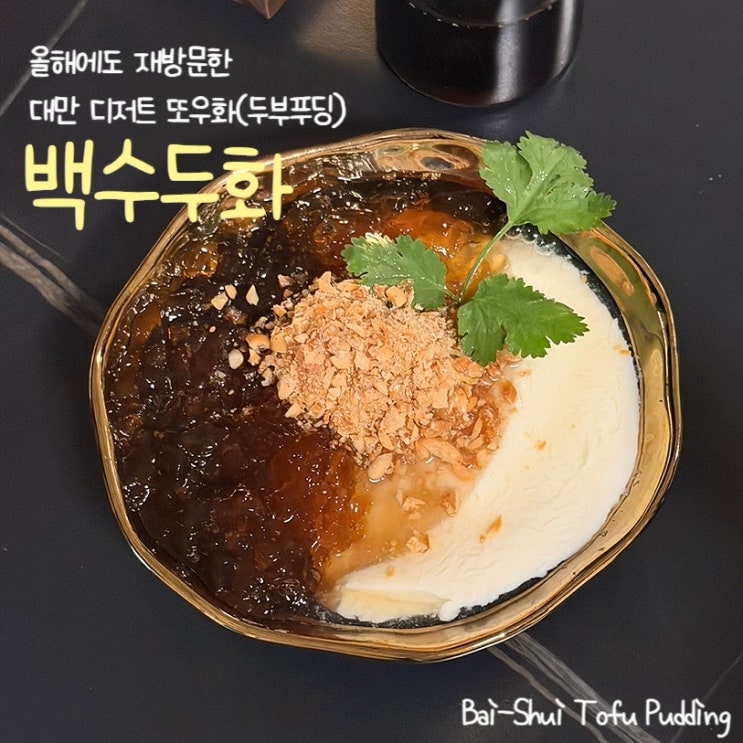  대만 디저트 또우화 백수두화ㅣ융캉제, 중정기념당 장단점 정리