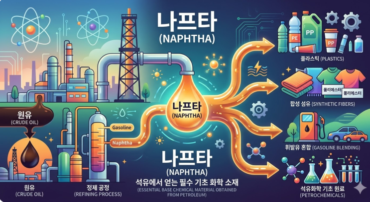  [긴급 분석] 호르무즈 해협 봉쇄와 중동 오일쇼크: '산업의 쌀' 나프타 대란, 한국 산업과 밥상 물가까지 덮친다