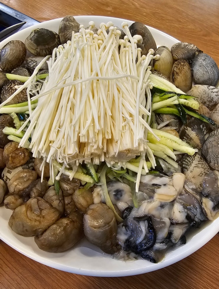  하남 검단산 맛집 내돈내산 스타필드 근처 식당 유복해물칼국수 점심추천