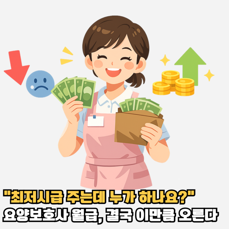 "<b>최저시급</b> 주는데 누가 하나요?" 요양보호사 월급, 결국 오릅니다