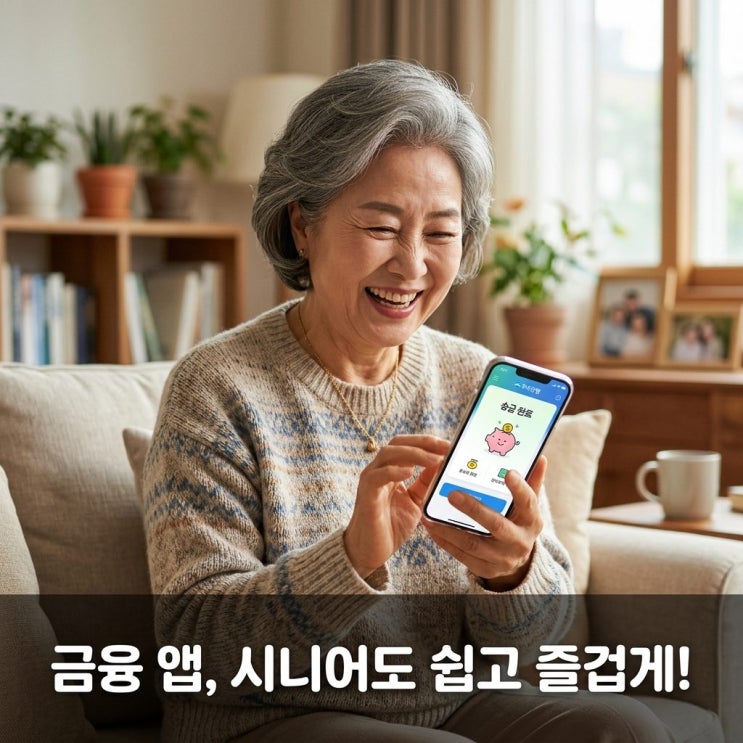  보이스피싱 절대 안 당한다! 어르신, 시니어 금융 앱 안전 수칙
