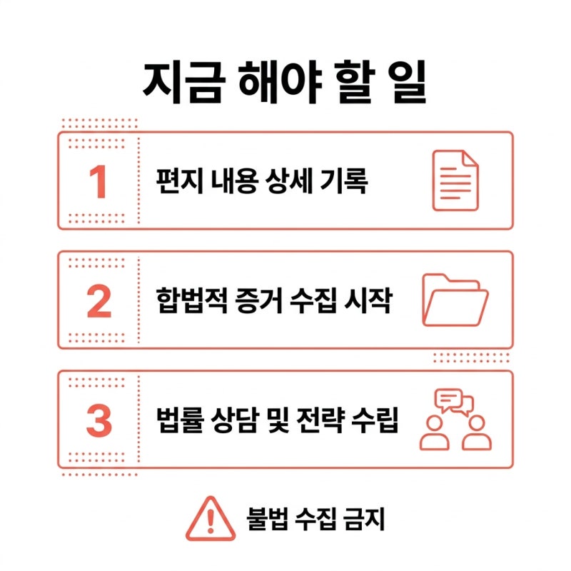 외도 사실을 알리는 익명의 편지, 이혼소송가능성 및 위법성 여부 관련 이미지 7