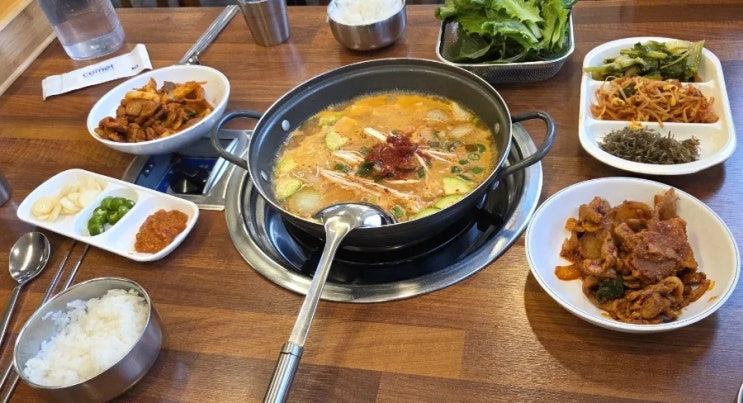  오송역 맛집 토속된장찌개｜제육볶음 무한리필 가성비 점심 후기