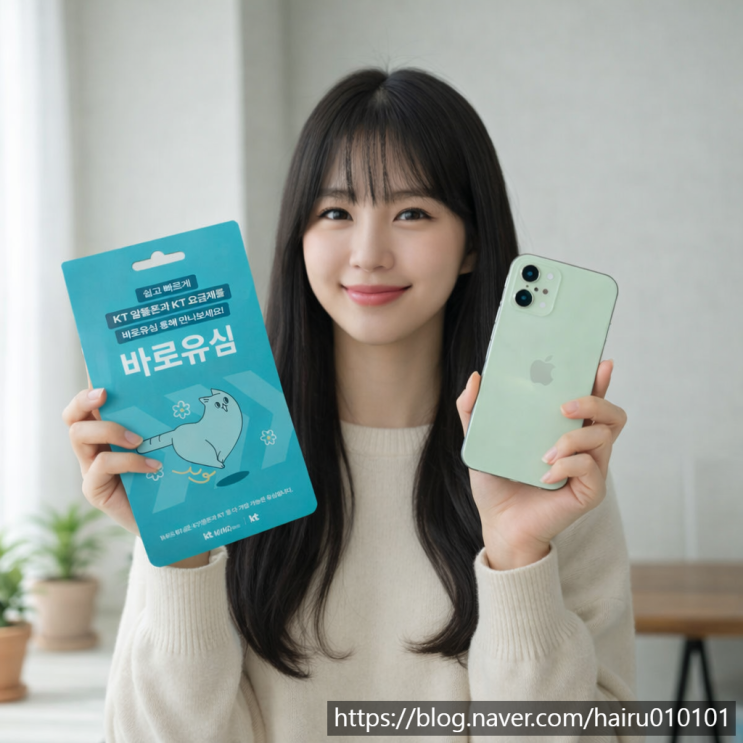  KT 선불폰 당일 유심 빠르게 개통하는 방법 공유