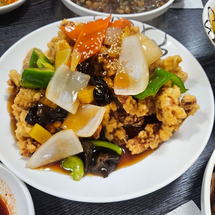  탕수육이 맛있는 거제 현지인 맛집 장목반점 오픈런 후기