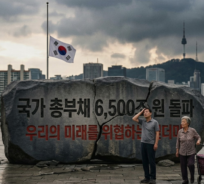  국가총부채 6,500조 돌파해서 역대 최고라길래 알아보니