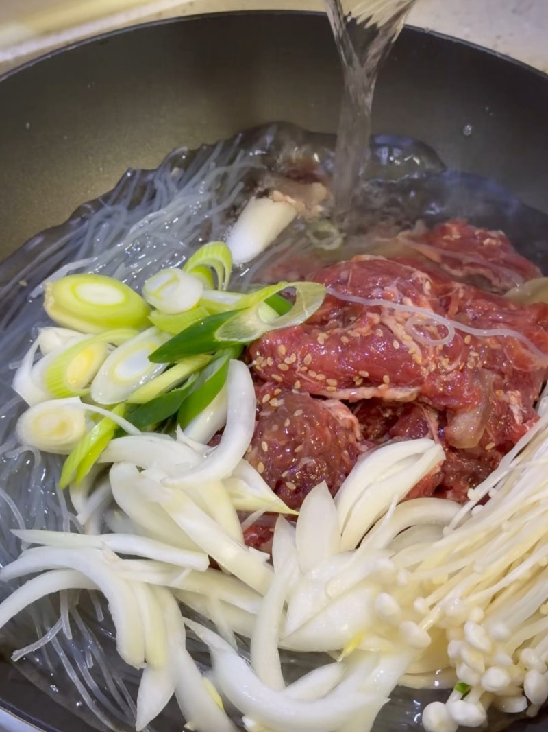 코스트코 소불고기 밀키트 만들기- 전골, 삼각김밥, 부리또, 샌드위치 4가지 소분 냉동 레시....