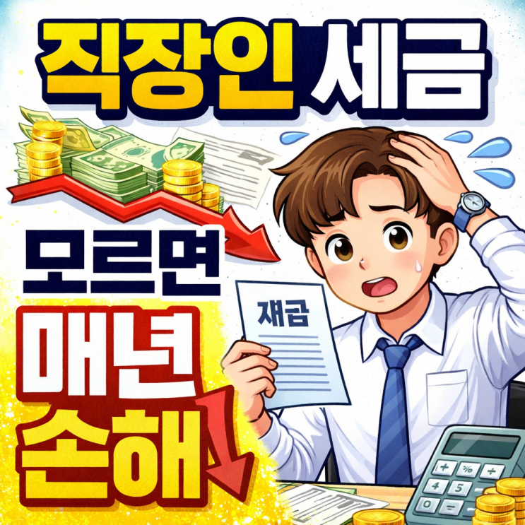  직장인 세금, 왜 매년 더 내는 느낌일까요? 줄이는 방법은?