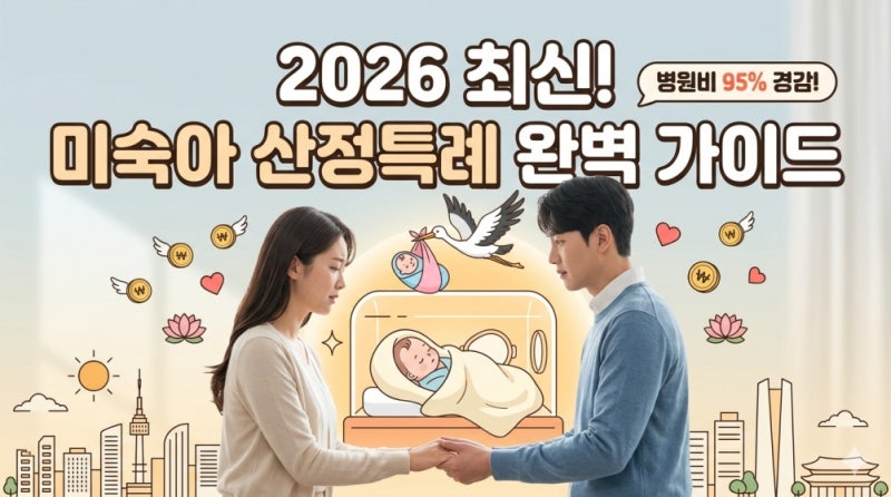 미숙아 산정특례의 적용 범위, 혜택 내용, 신청 방법까지