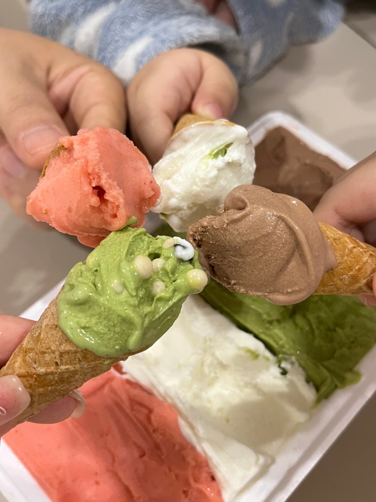  구미금리단길카페 금오산 디저트 맛집 젤라또 추천 아이랑 엘라또 방문