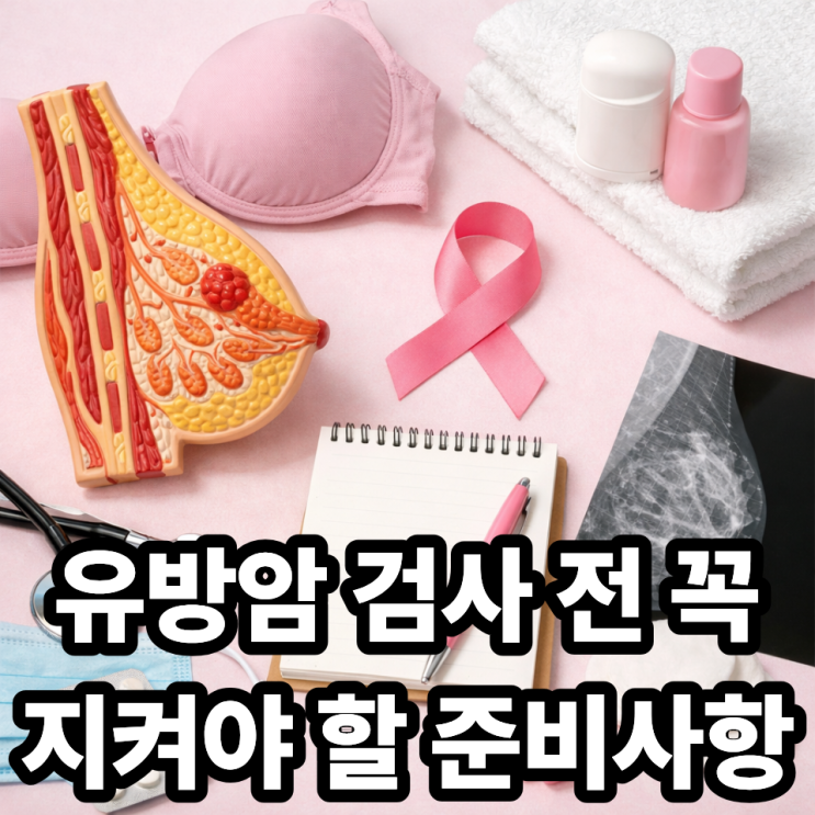  유방암 검진 전 준비해야 할 것｜검사 정확도를 높이는 핵심 체크리스트
