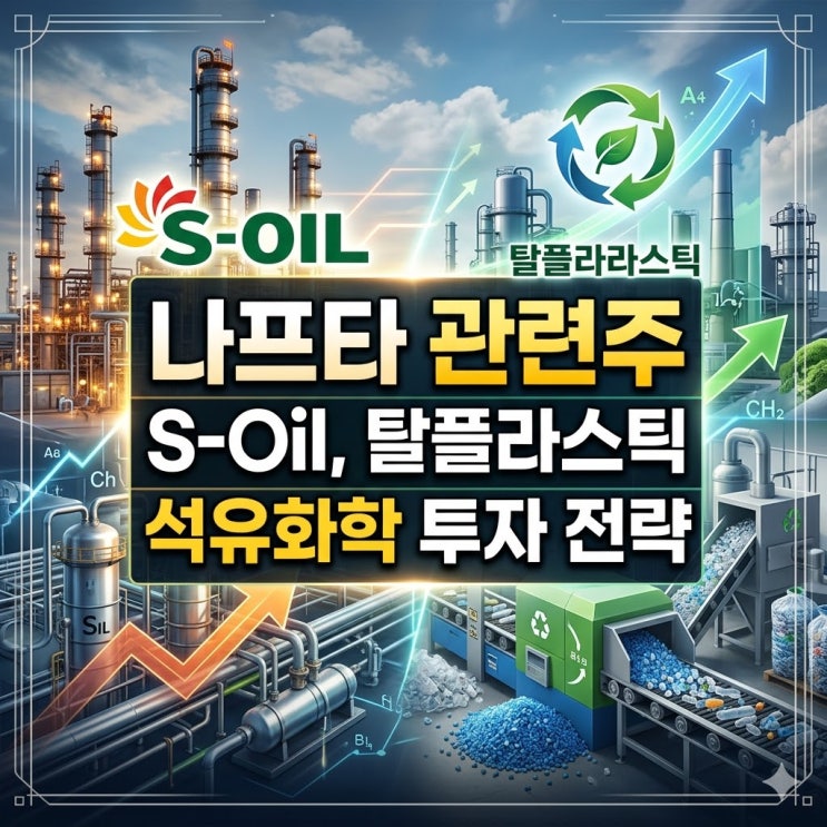  나프타 관련주: S-Oil, 탈플라스틱, 석유화학 투자 전략