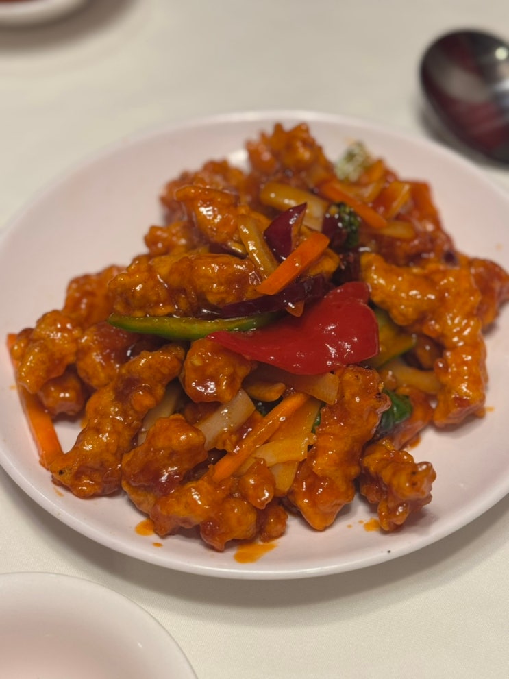  신사역 맛집 탕수육 존맛 신사역 점심 추천 중국집 공리