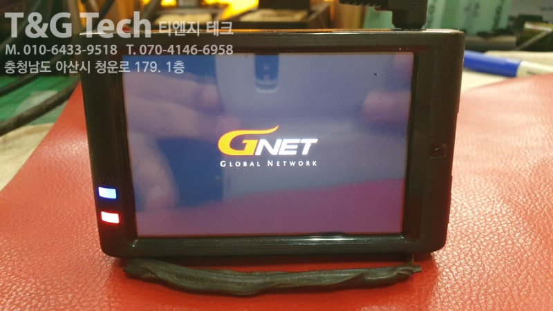 GNET(지넷) G9 DREAM EYE 블랙박스 날짜 시간 설정 터치 수리 예