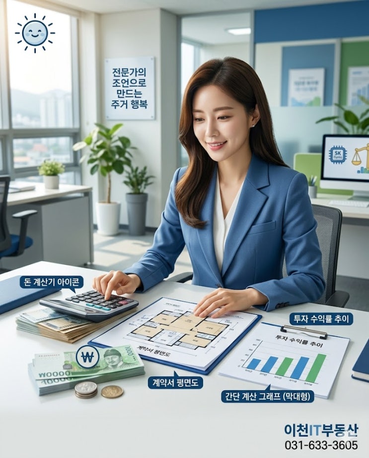  “2026년 이천 부동산 중개수수료 완전정복! 법정 요율표+실전 계산 가이드”