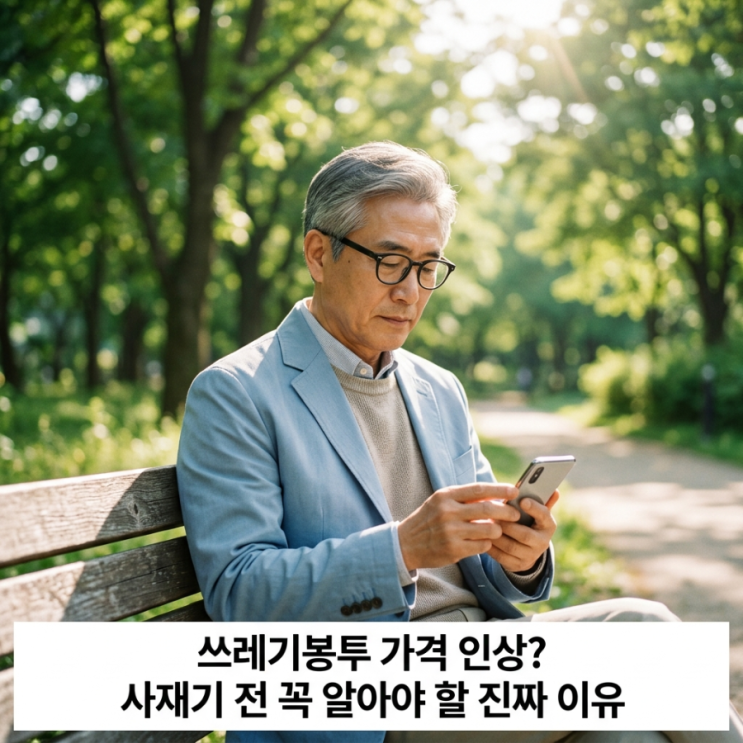  쓰레기봉투 가격 인상, 중동 전쟁 때문? 사재기 전에 꼭 알아야 할 진짜 이유 3가지