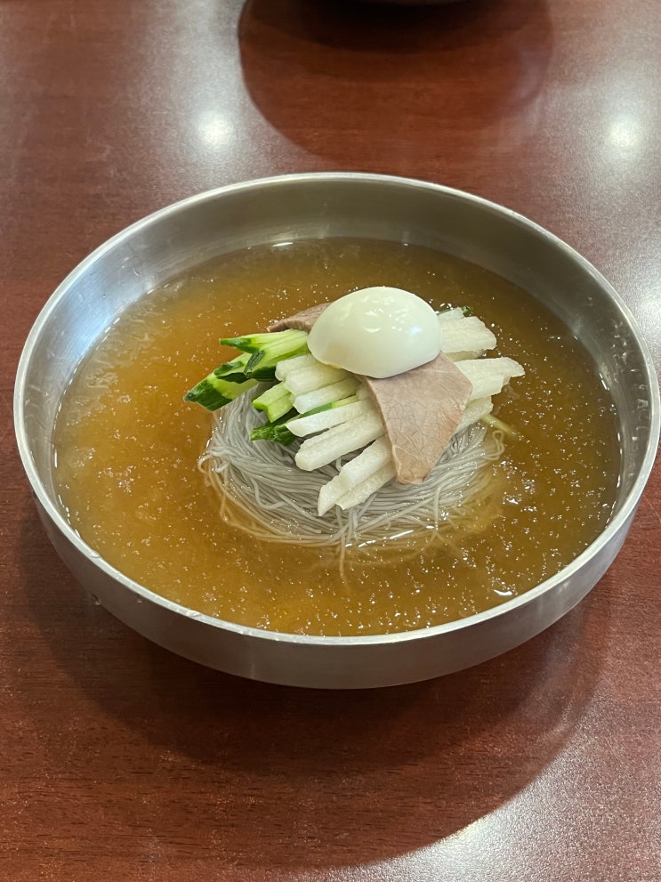  주엽역 점심 가족 모임 맛집 일산 냉면 갈비탕 한식당 도화면옥