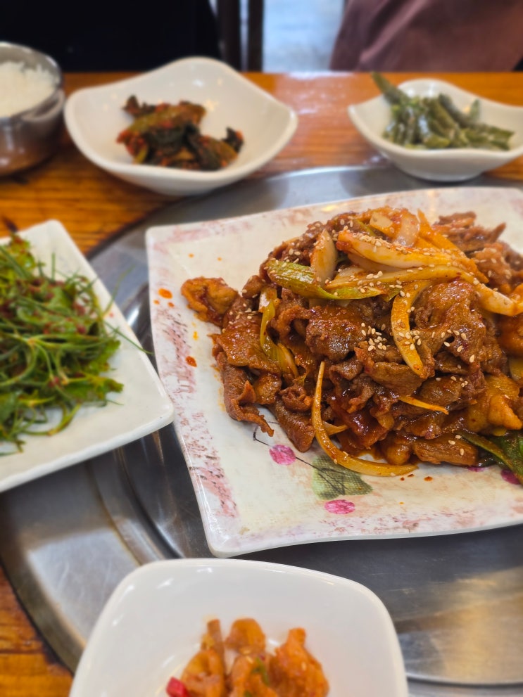  경기 광주 맛집 청석가든, 현지인이 추천하는 점심 특선 제육볶음 리얼 후기