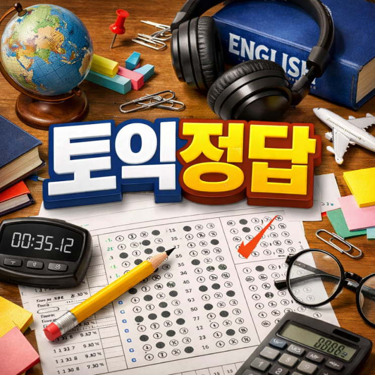 토익 시험 직후 정답 바로 확인! 예상점수 100% 맞춘 방법 공개