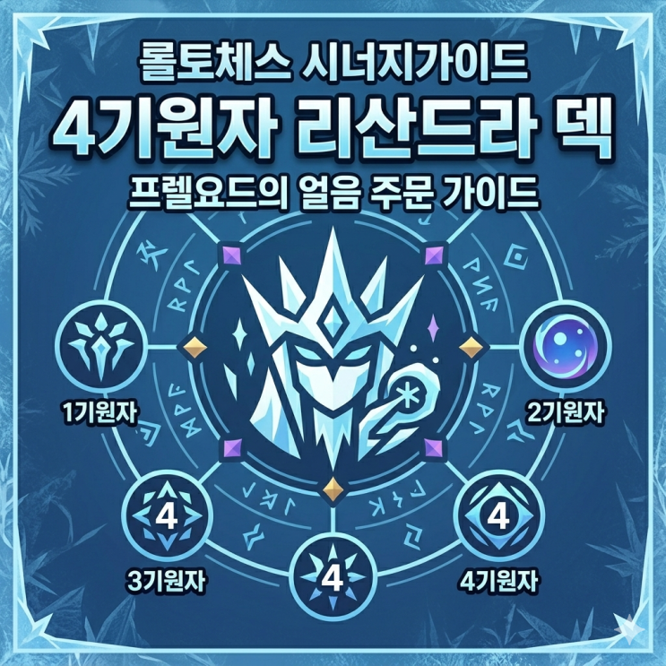 롤토체스 시너지가이드 : 4기원자 리산드라 덱