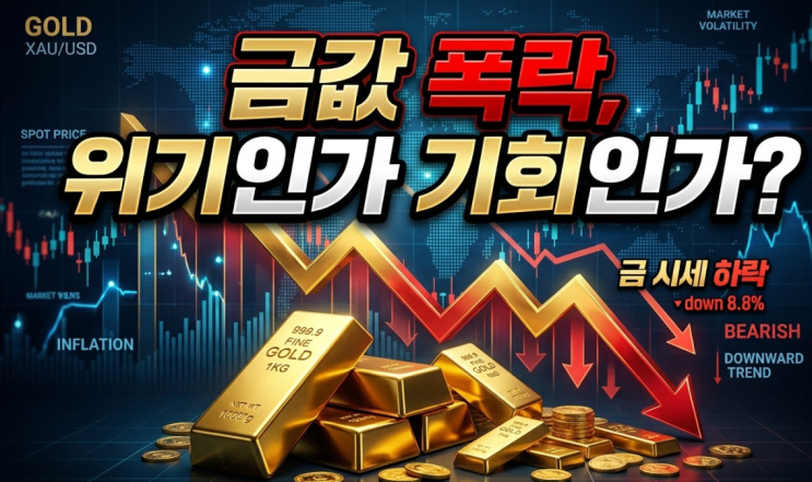  [2026 금값] 43년 만의 폭락, 하반기 6,000달러 반등할까?