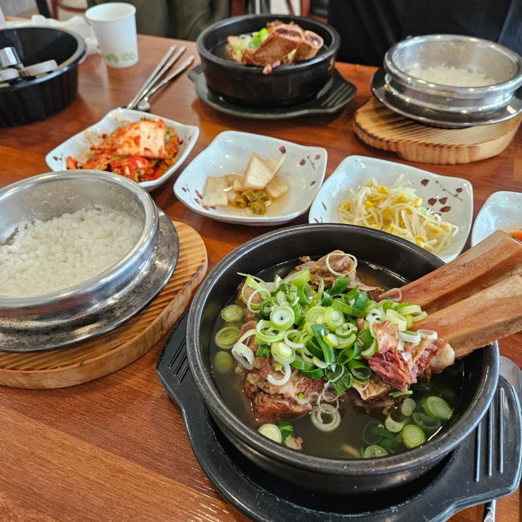  가성비 왕갈비탕 맛집, 용인 백암 강가갈비탕갈비찜