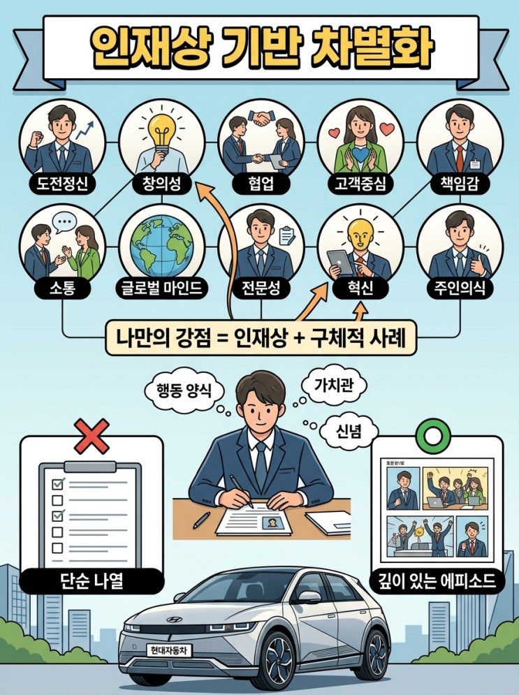  2026 현대자동차 자소서, 합격자가 직접 기록한 문항별 작성 후기