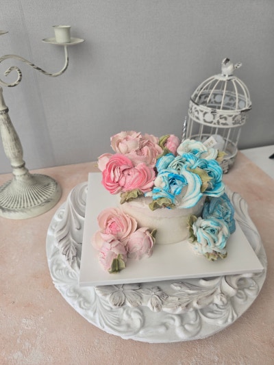 장산 수공방 앙금플라워떡케이크 원데이클래스 솔직후기, 특별한 날이 더 특별해져요