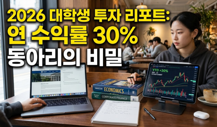  "3대 1 경쟁률" 요즘 대학생들이 주식 동아리에 목매는 진짜 이유 (ISA 활용법)