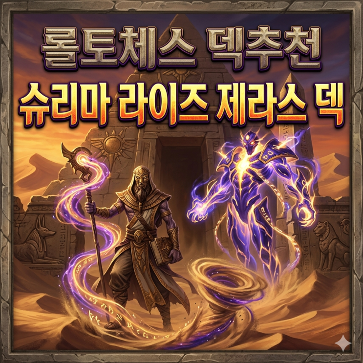 롤토체스 덱추천 : 슈리마 라이즈 제라스 덱