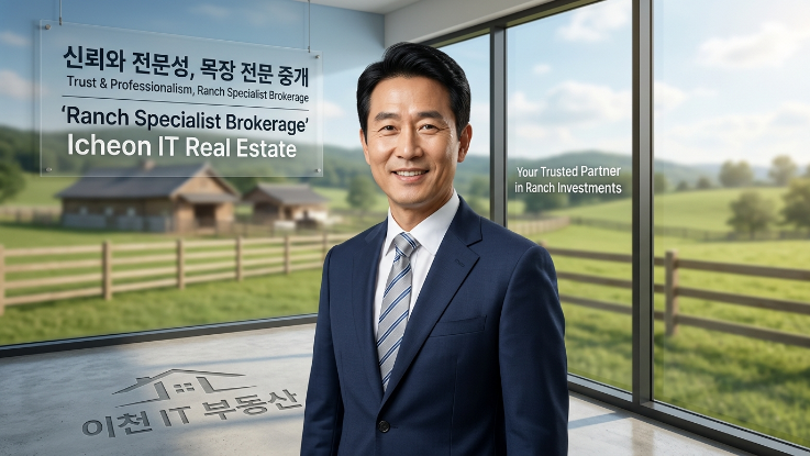 전국 목장 매매, 이제는 이천IT부동산 전문 중개업소에 맡기세요!
