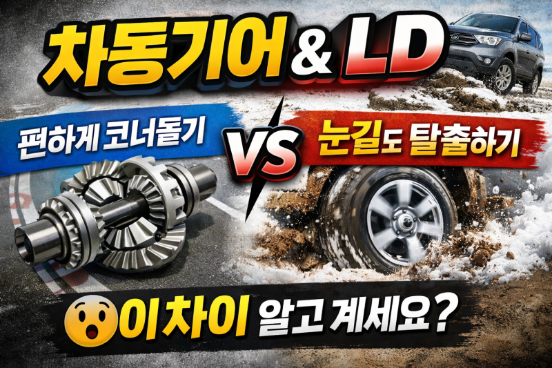 차동기어와 LD, 알고 보면 정말 중요한 자동차 이야기