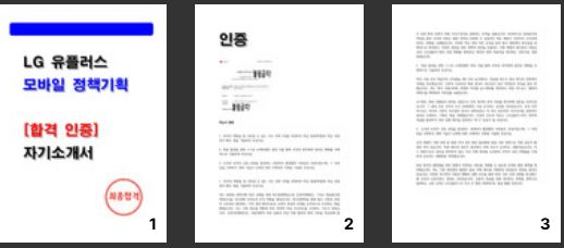 LG유플러스 모바일 정책기획 자소서 작성법 (실제 합격 자기소개서 공유)