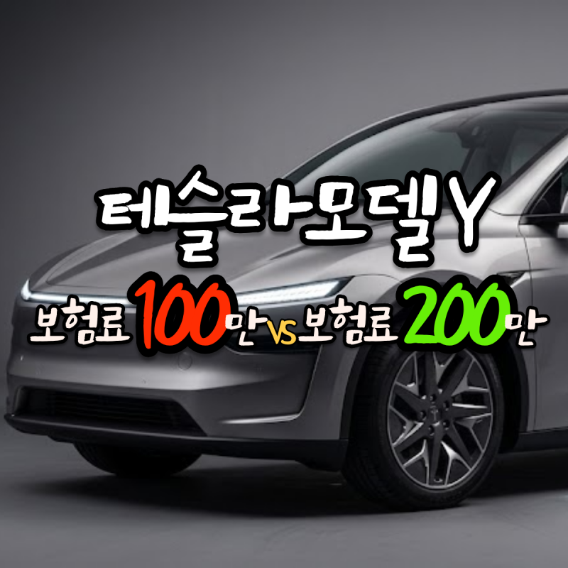 테슬라 모델 Y 보험료 │ 5대 보험사 비교, 연령별 특약 할인 얼마나 될까