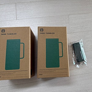 오랜만에 스벅 탱크 텀블러 두 개 지른 후기 ☕