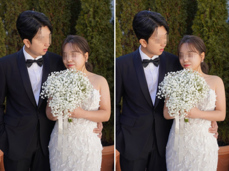  [웨딩사진보정업체] 글로우리터치_자연스러운 보정 + 만족스러운 후기!