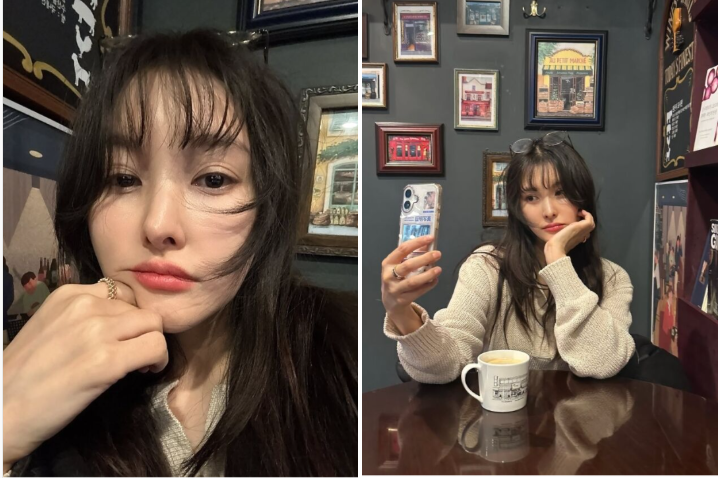 카라 박규리, 근접 셀카도 굴욕 없는 '원조 여신'..."여신은 안 늙는다"