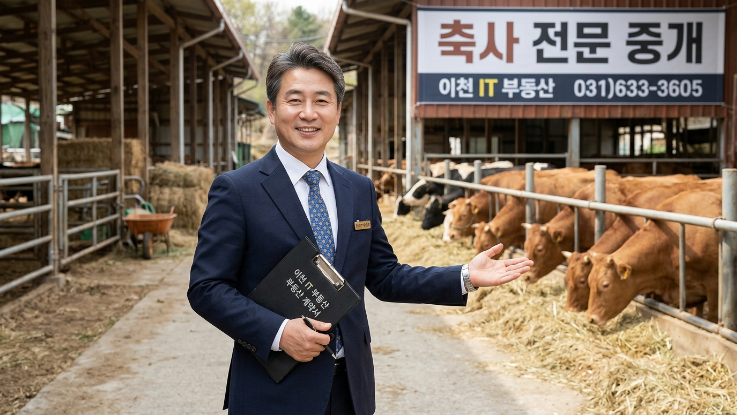   전국 축사 중개 1위, 이천IT부동산 2026년 최신 분석 리포트!