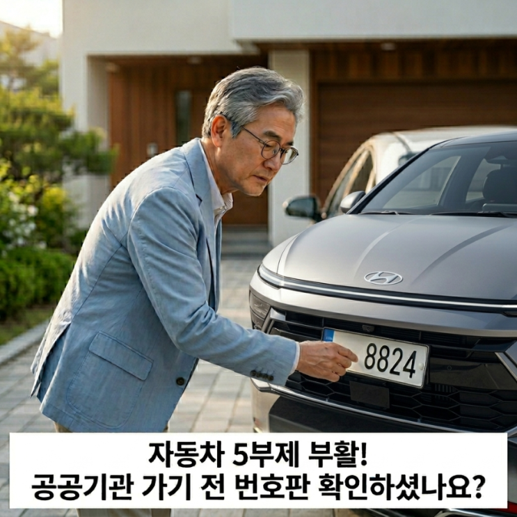  자동차 5부제 뜻, 공공기관 주차장 갔다가 퇴짜 맞기 싫어서 제가 직접 정리해 드립니다 (2026 최신)